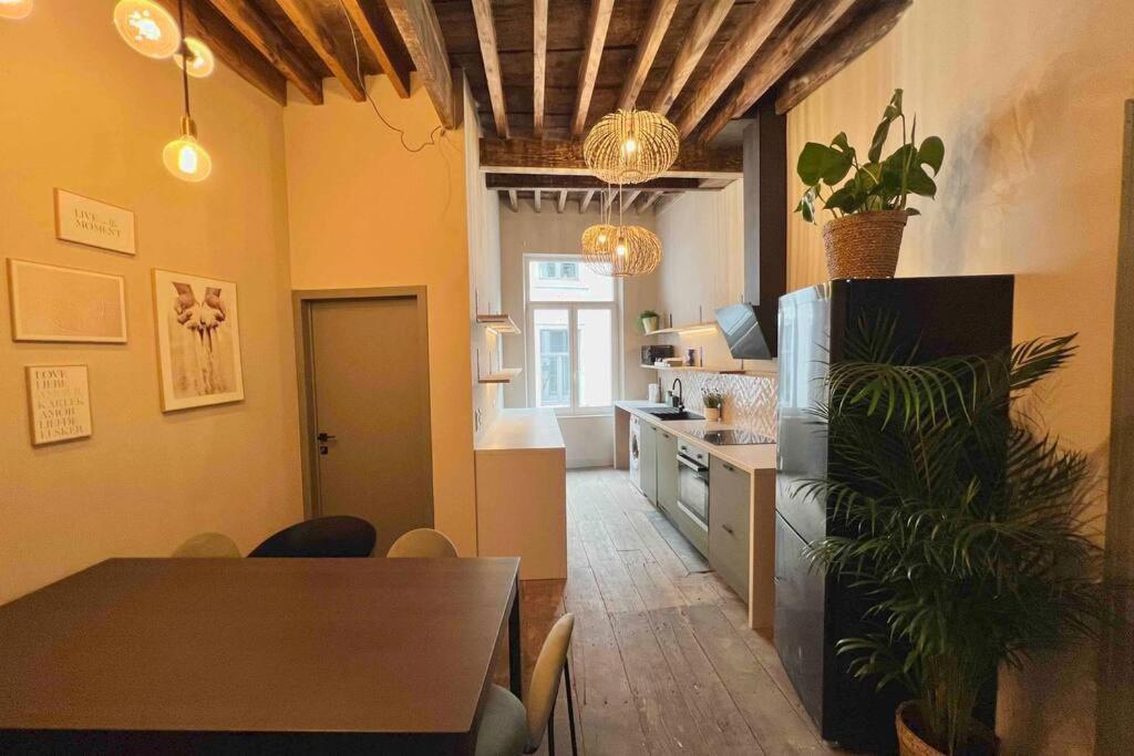 Maison Avec 4 Suites & Rooftop En Plein Centre Ville - Place Saint Paul Liège Zewnętrze zdjęcie