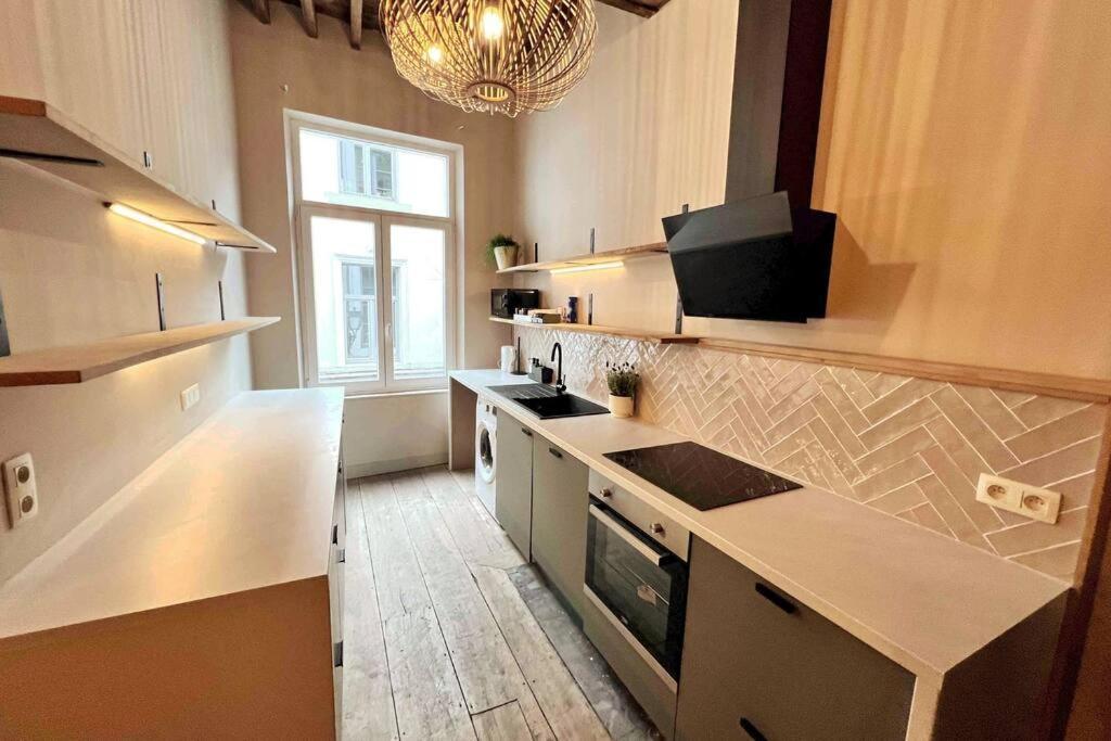 Maison Avec 4 Suites & Rooftop En Plein Centre Ville - Place Saint Paul Liège Zewnętrze zdjęcie
